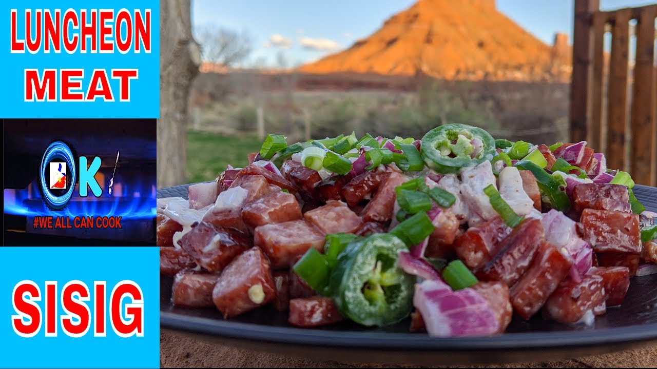 QUARANTINE RECIPE - LUNCHEON MEAT SISIG