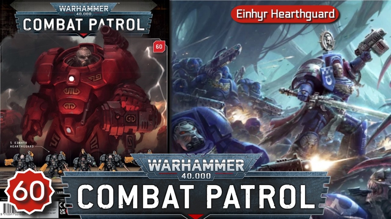 Обзор 60-го выпуска журнала Warhammer 40K Combat Patrol с покрашенными миниатюрами!