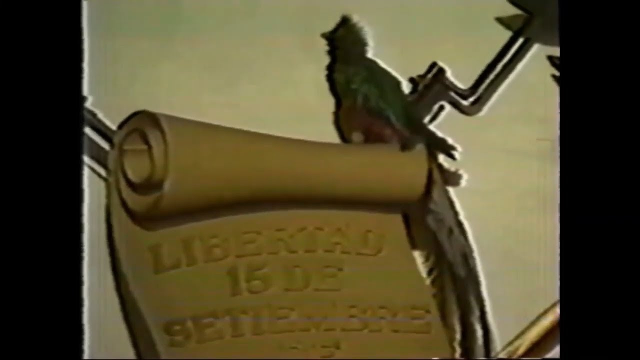 Himno Nacional de Guatemala - Canal 5 - 1998