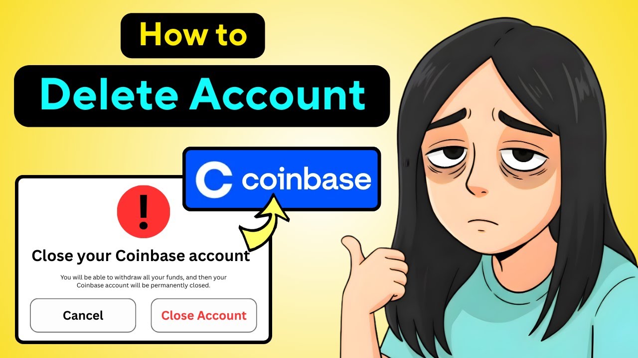 Удалить аккаунт Coinbase | Закрыть аккаунт Coinbase навсегда | Деактивировать аккаунт Coinbase