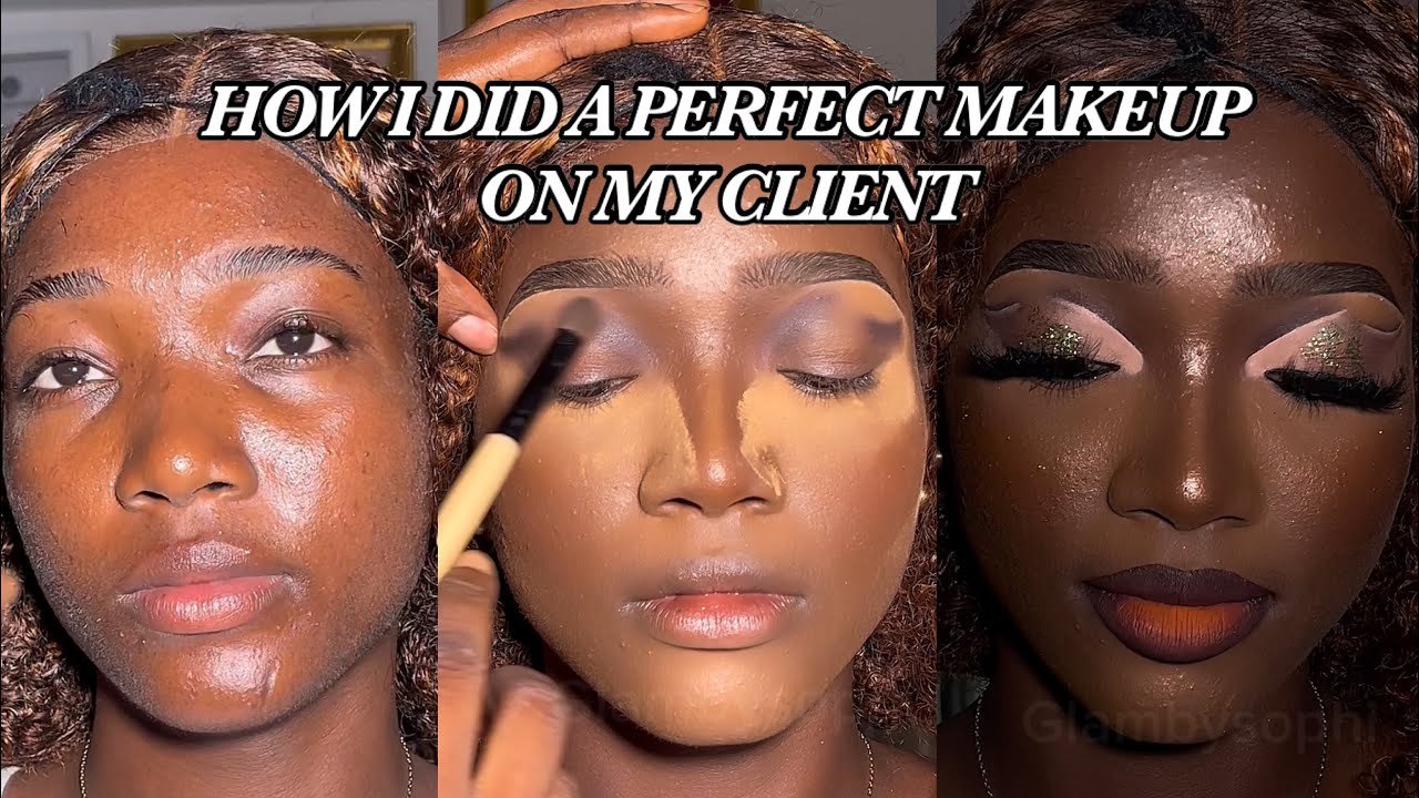 PERFECT MAKEUP TUTORIAL FOR A DARK SKIN