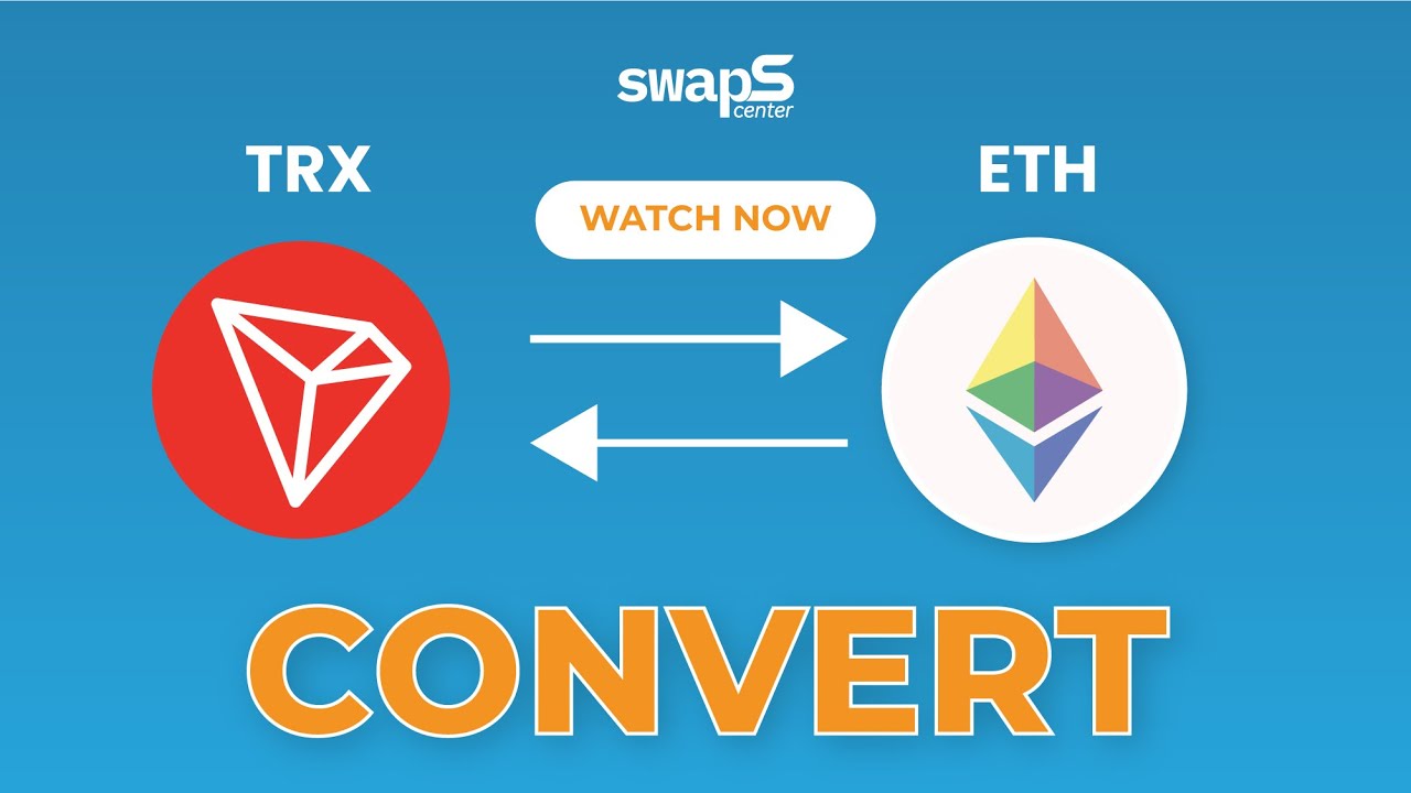 Convert TRON (TRX) to Ethereum (ETH) Instantly | Secure & Fast Crypto Swaps 🔄