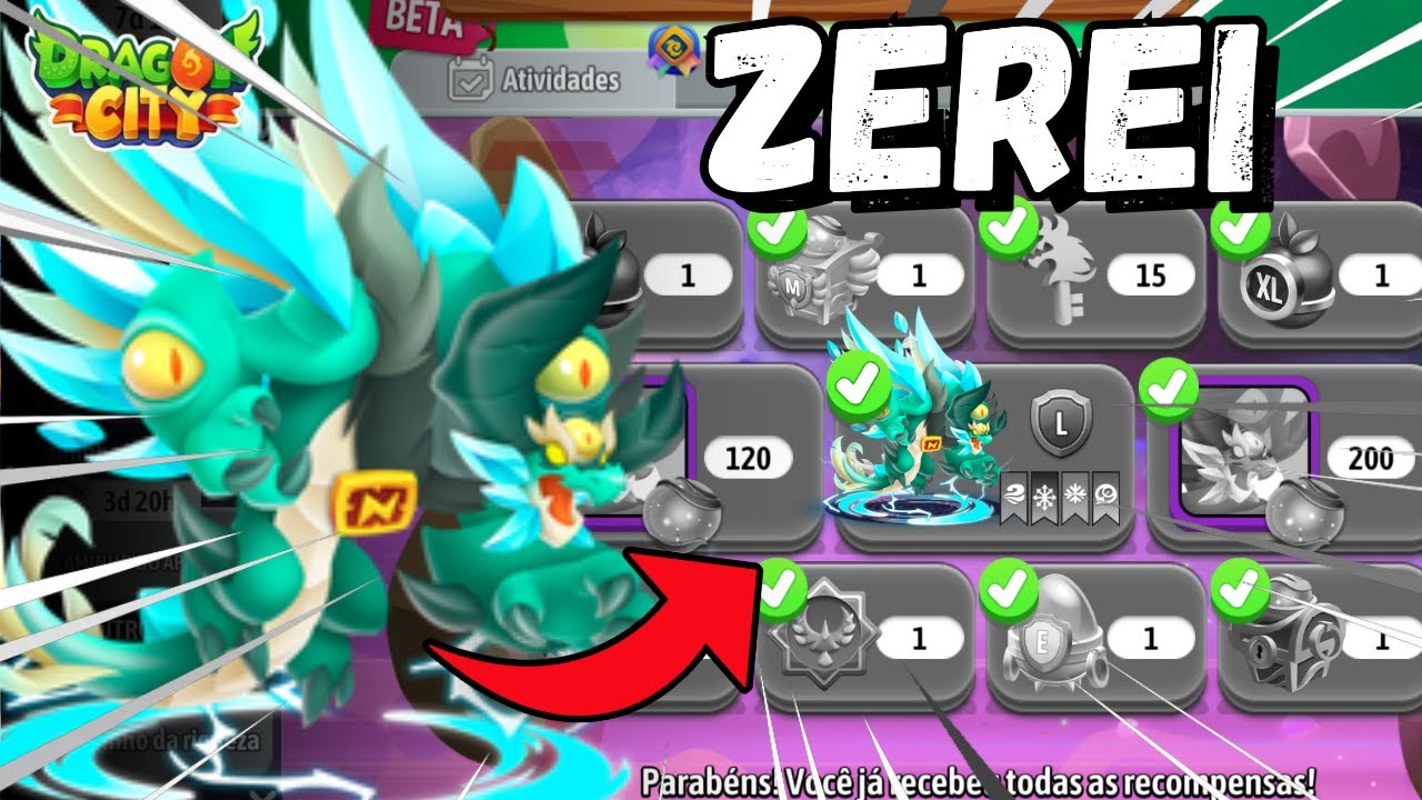 GASTEI TODAS AS MINHAS JOIAS PARA DESBLOQUEAR O DRAG&Atilde;O GRANIZO EVASOR - DRAGON CITY 