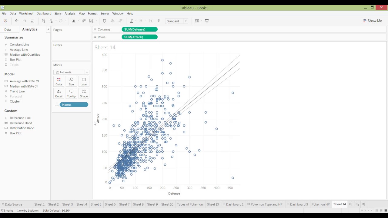 Intro to Tableau 10 - V10 Analytic Features (M12)