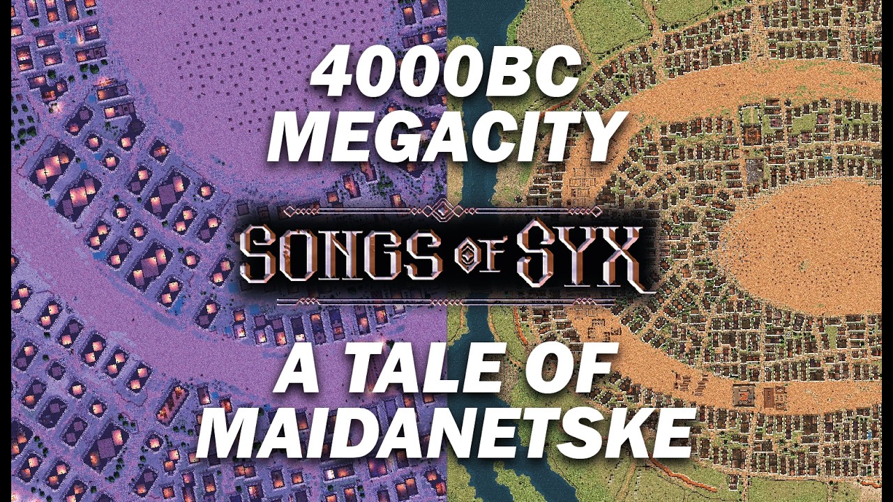 This is how the world's first cities were designed in Songs of Syx
