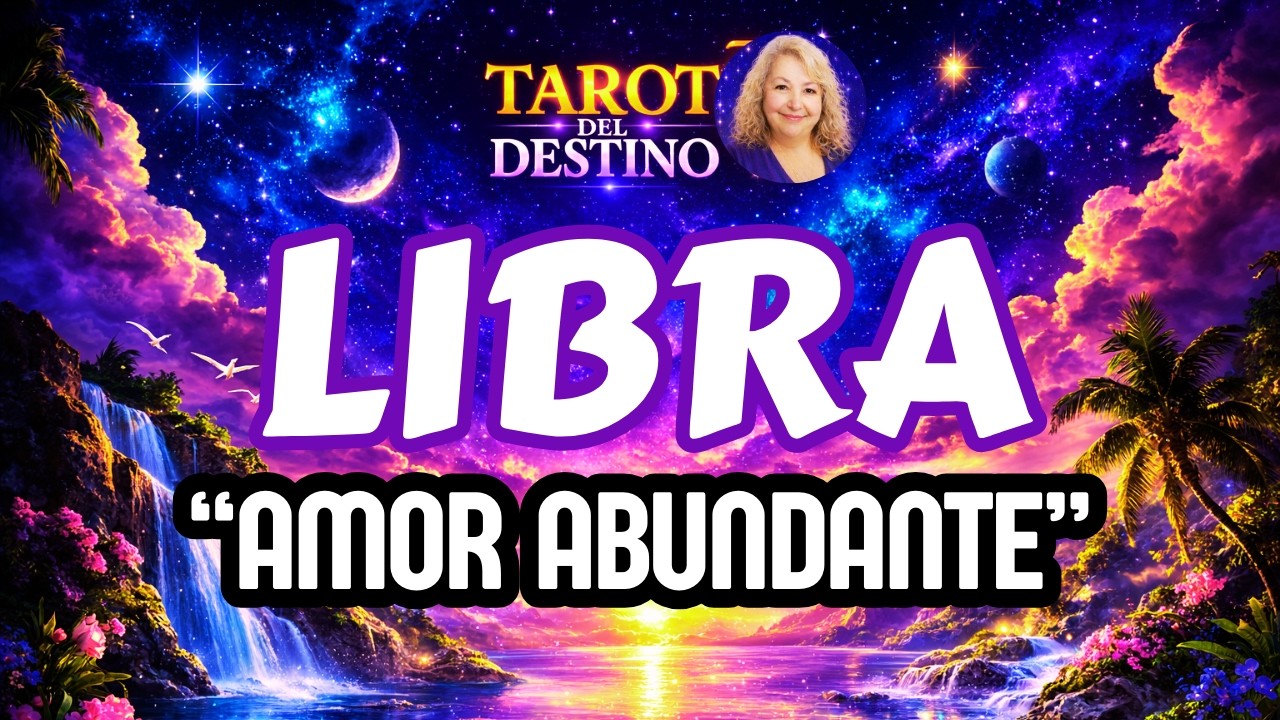 LIBRA ♎ DEJA EL PASADO… LLEGA UN COMPROMISO Y ABUNDANCIA EN EL AMOR | Tarot del Destino #libra