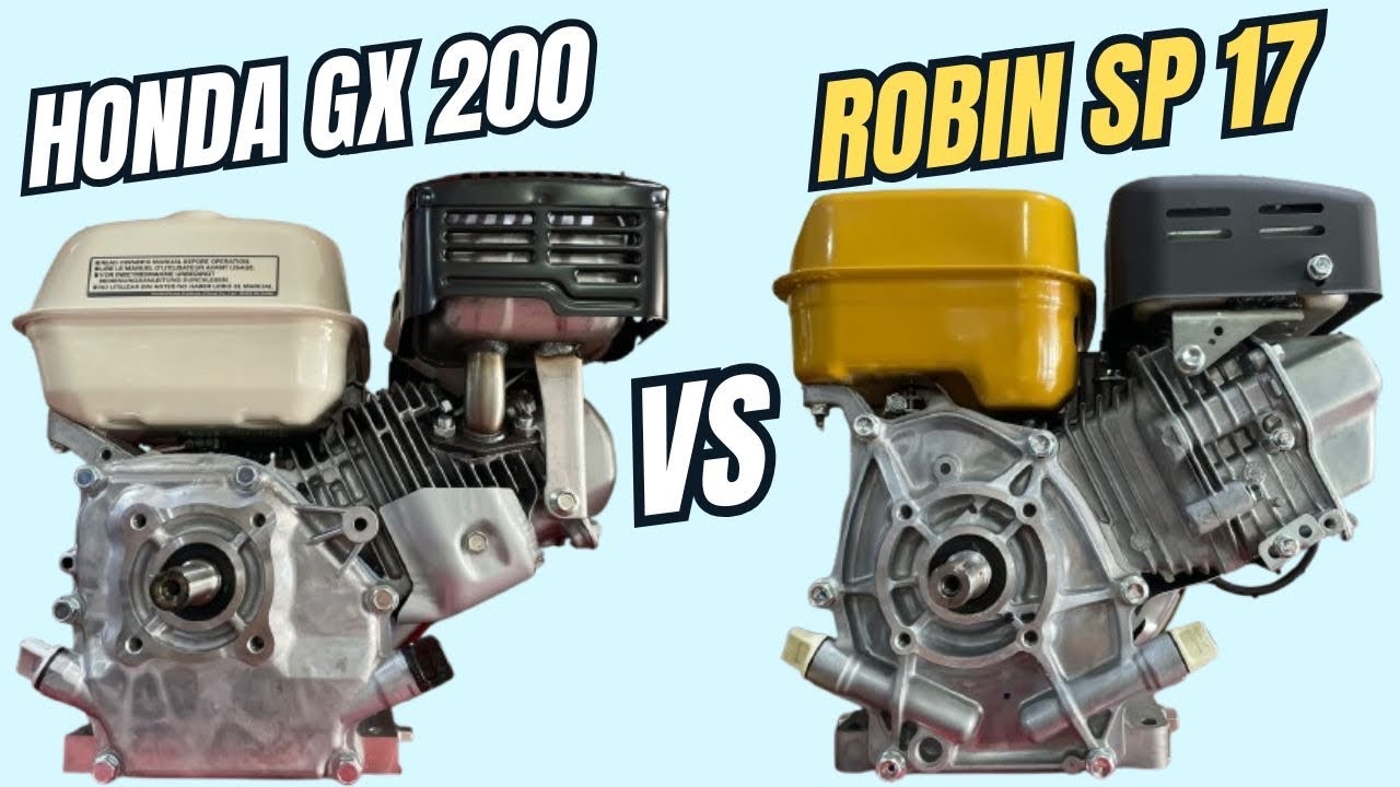 Pilih mana?? HONDA GX 200 atau ROBIN SP17 
