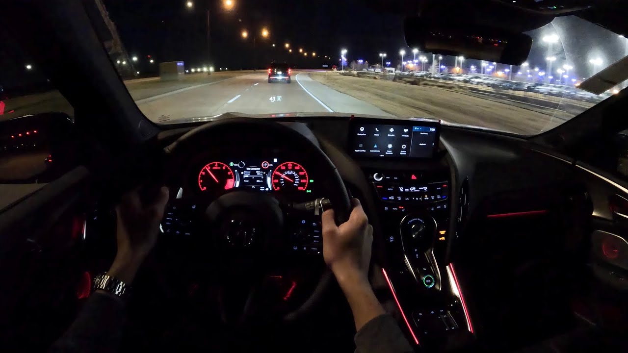 2025 Acura RDX A-Spec Advance - POV Night Drive
