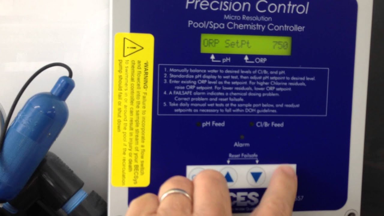 CES Precision Control Chemical Controller Start Up