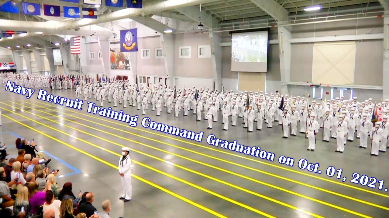 Navy Recruit Training Command Graduation on Oct. 01, 2021.