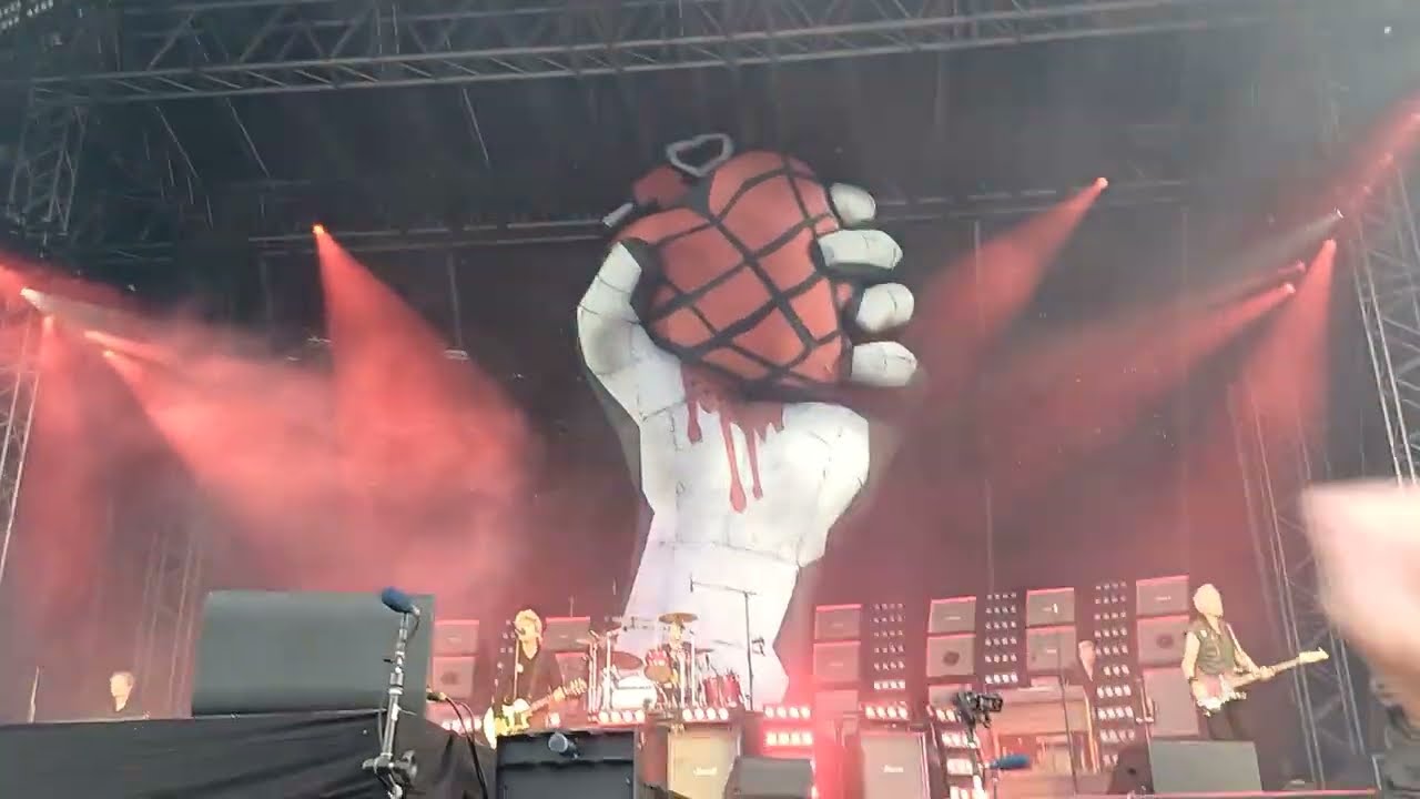 Green day Hamburg 11.06.2024.                        American Idiot