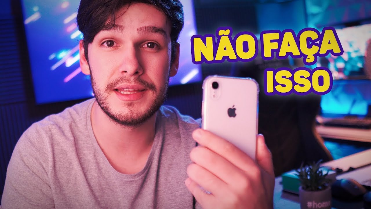COMETI OS PIORES ERROS PARA A SAÚDE DA BATERIA DO IPHONE
