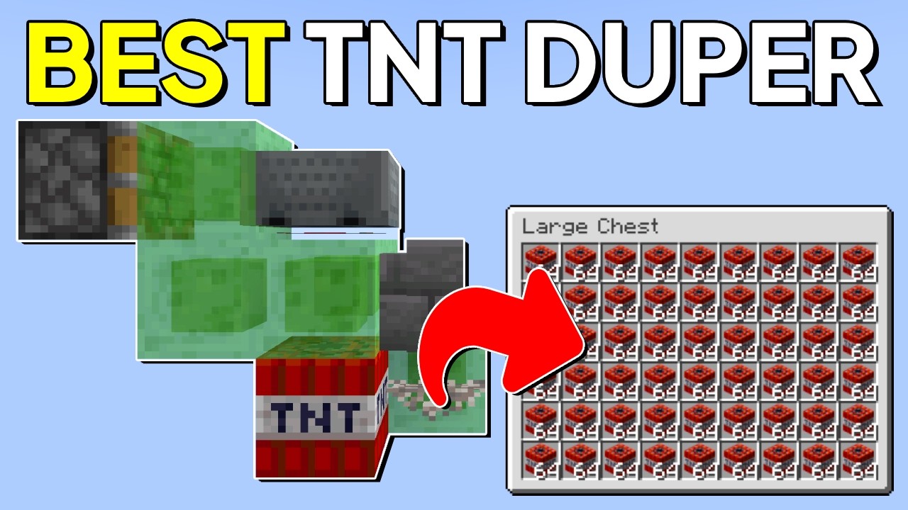 TNT Duper 1.21.7 Minecraft Tutorial