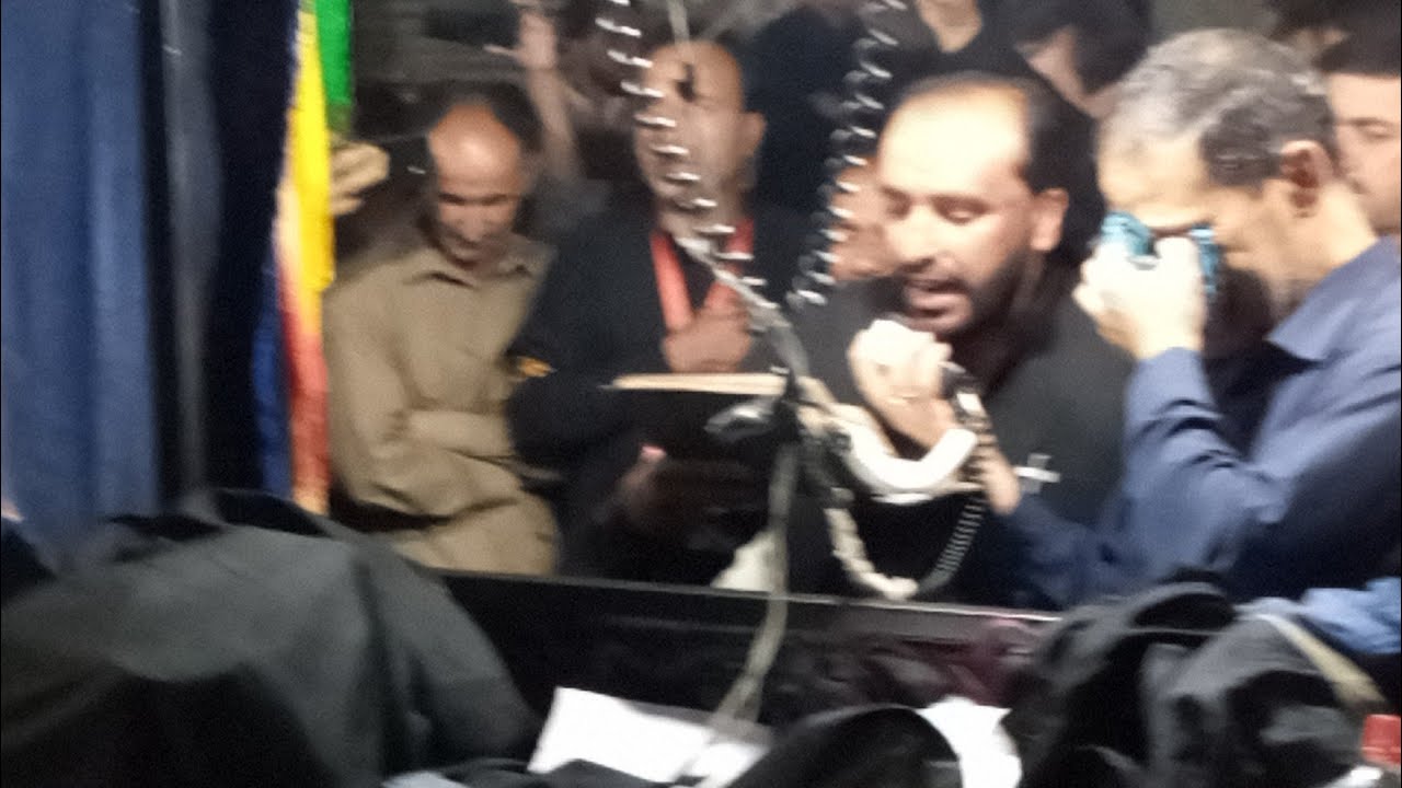Liaqat zakir dasta zakir irshad is in liaqat dasta on 10 muharram night