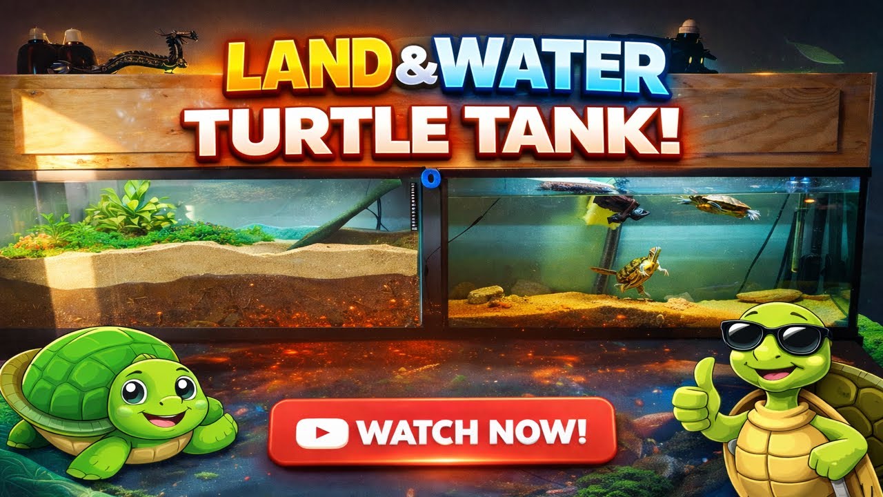 Turtle Tank Land and Water