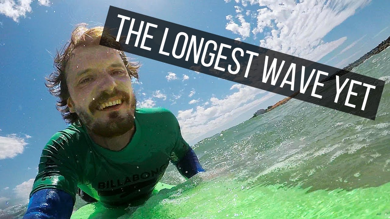 Surfboard Shopping and My Longest Wave Yet