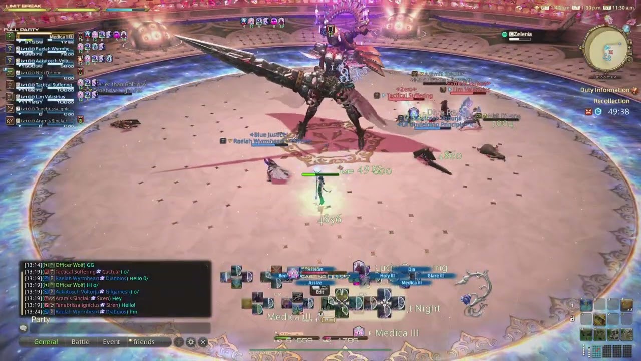 DT Recollection trial with a co-healer that don't use healing spells or moves at all!