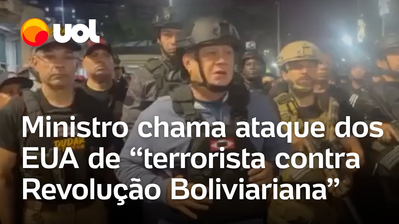 Venezuela: Ministro chama ataque dos EUA de 'terrorista' e pede que militares tenham calma