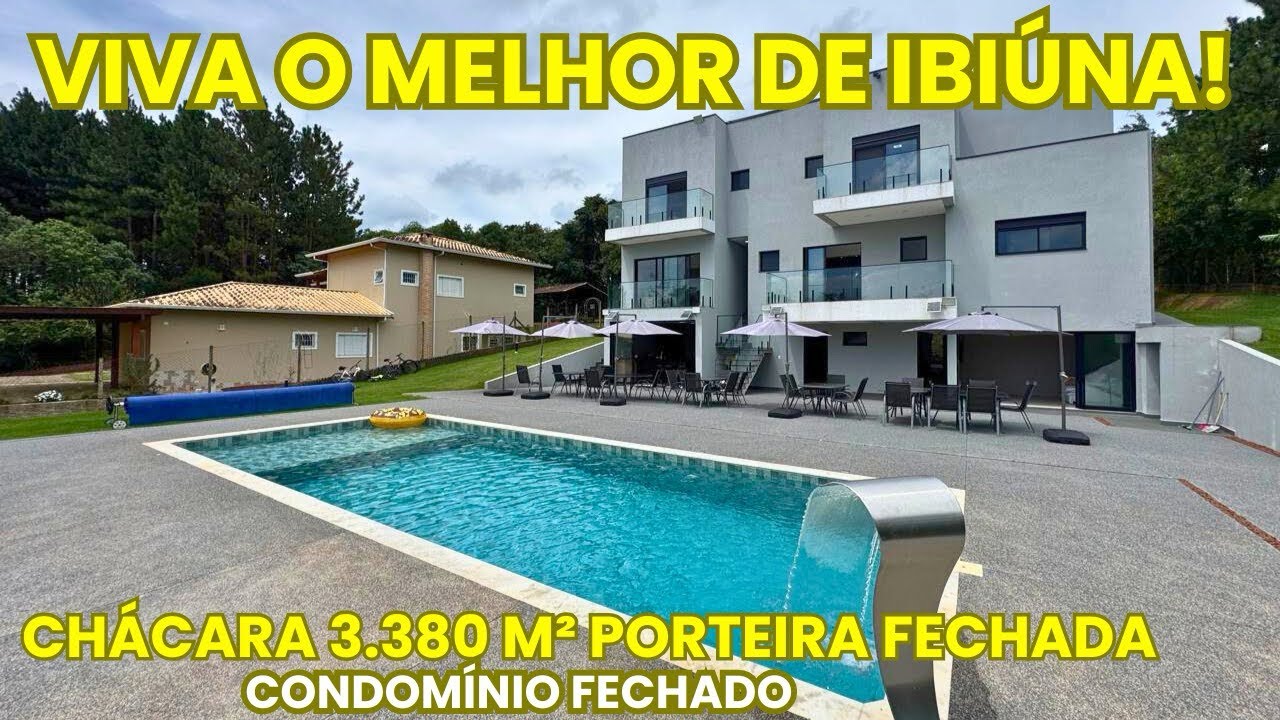 EXCLUSIVIDADE, CONFORTO E CONTATO COM A NATUREZA EM UM SÓ LUGAR! IBIÚNA/SP 