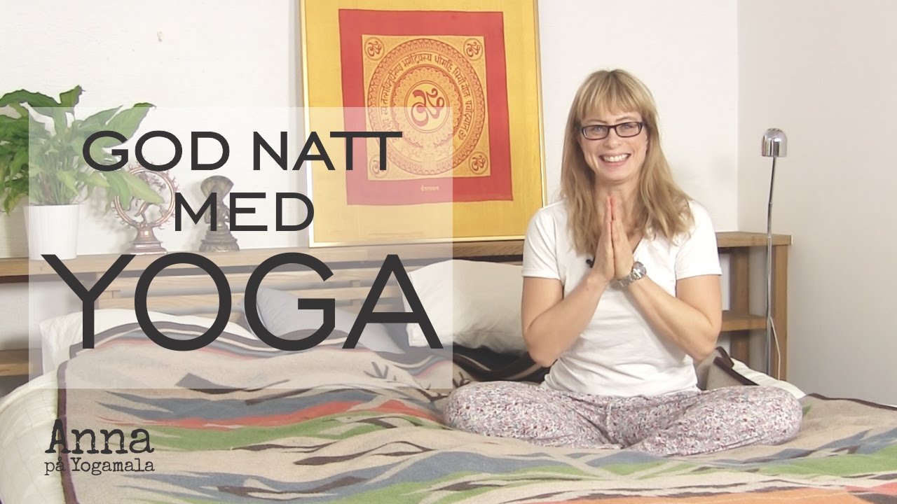 Kvällsyoga i sängen