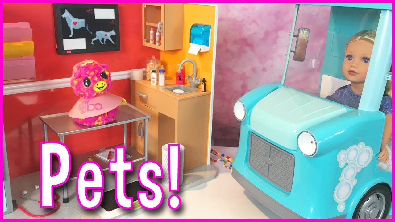 Our Generation Healthy Paws Vet Clinic and My Life as a Pet Mobile Playset Comparison