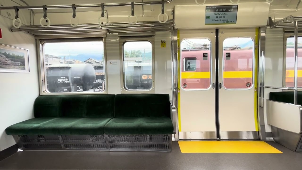 [元JR東海211系]三岐鉄道5000系S51編成「界磁添加励磁制御」ワンマン西藤原行　伊勢治田→西藤原　走行音