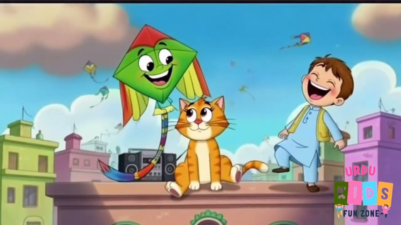 Basant Festival Fun for Kids | Urdu Stories for Children | 