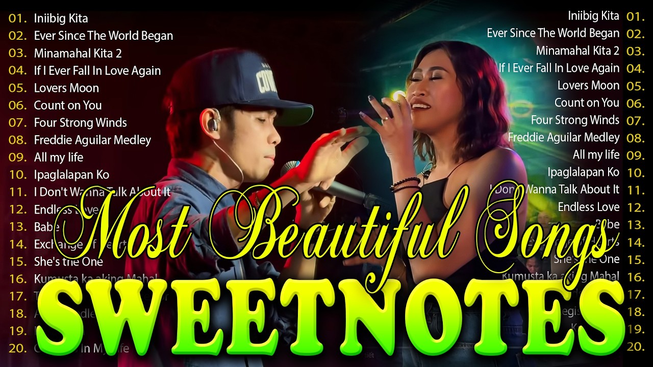 SWEETNOTES Nonstop Playlist 2026 ❤️ Sweetnotes Music Live 2026 🎶Top Sweetnotes Hits