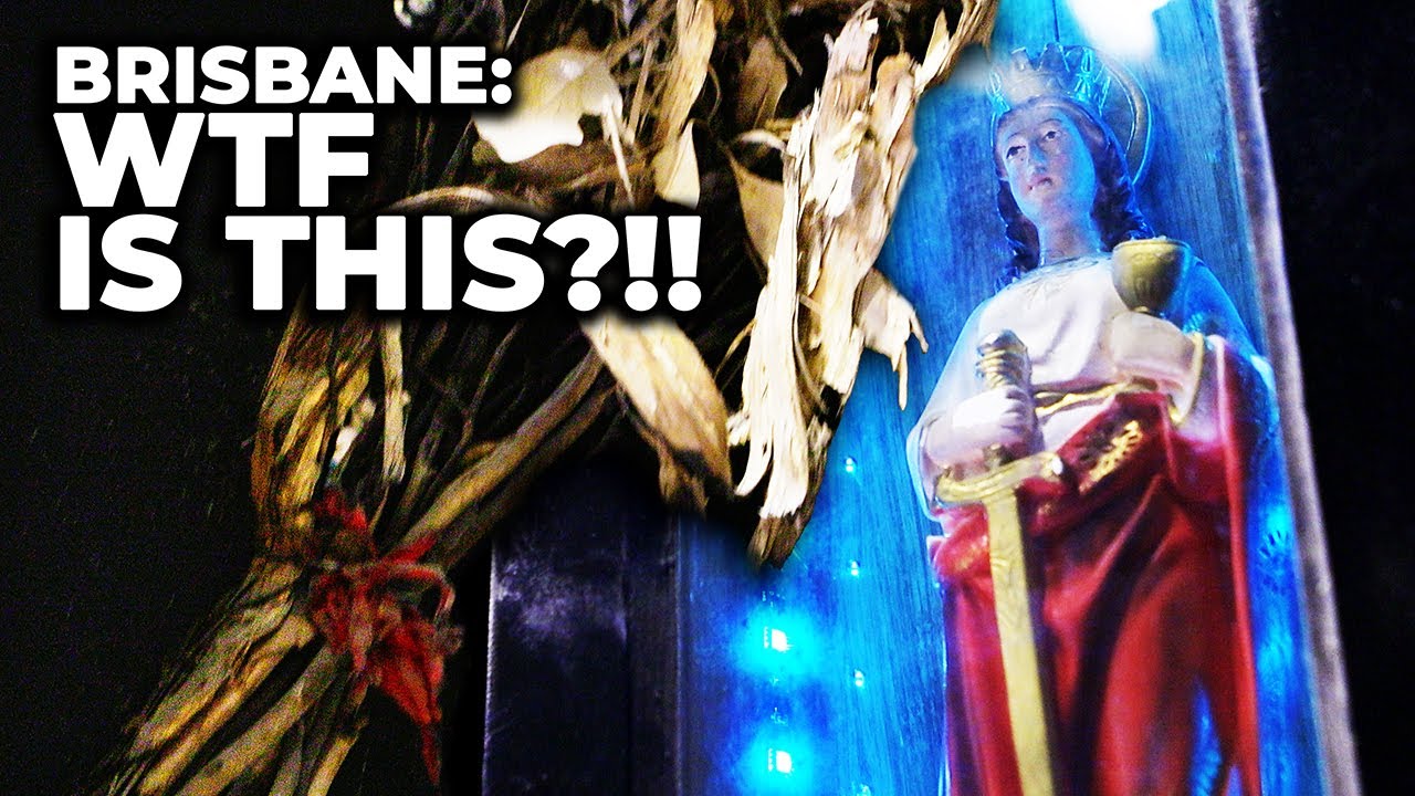The BIZARRE Shrine Under Brisbane's Streets you Never Knew Was There!