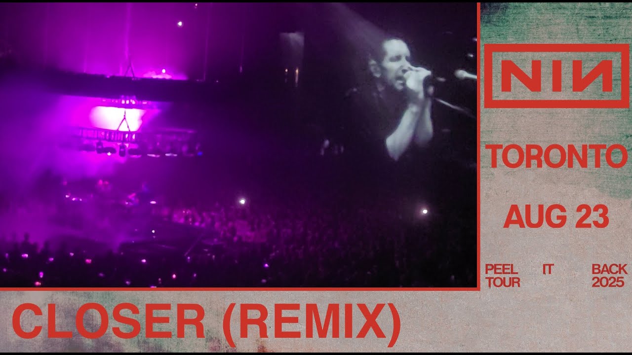 Nine Inch Nails - Closer (with Boys Noize) | Live; Toronto (23-08-2025)