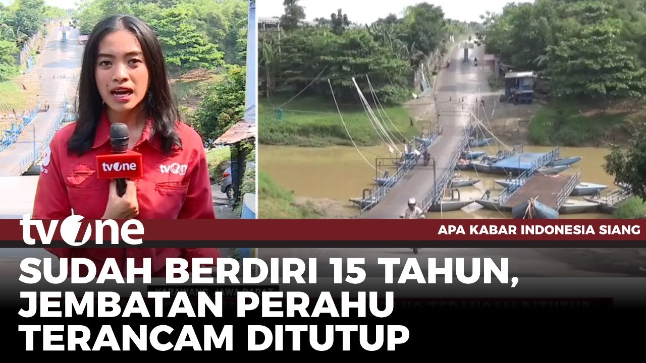 Kondisi Jembatan Perahu Haji Endang yang Terancam Ditutup | AKIS tvOne