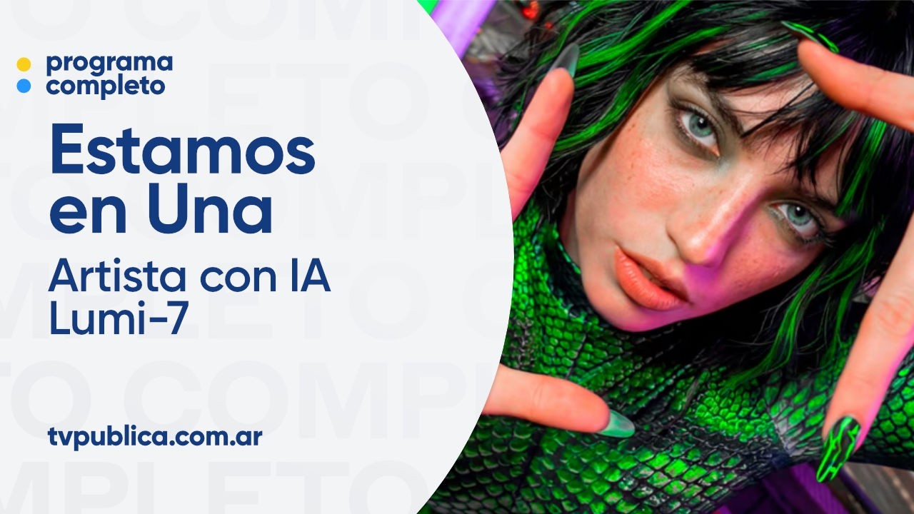 ¿Cómo se crea una artista con IA? Andrés Arbe revela los secretos de Lumi-7 - Estamos en Una