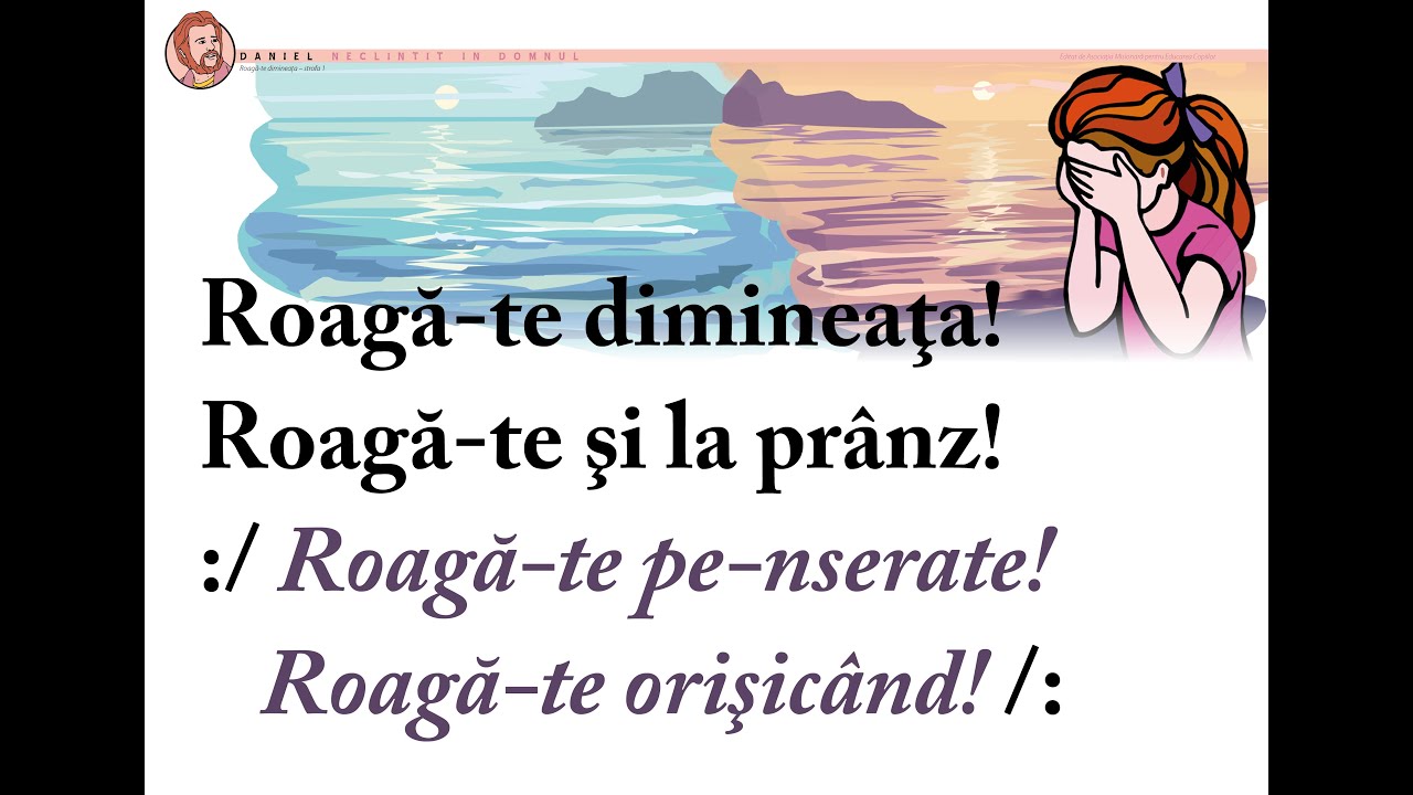 Roagă-te dimineața!