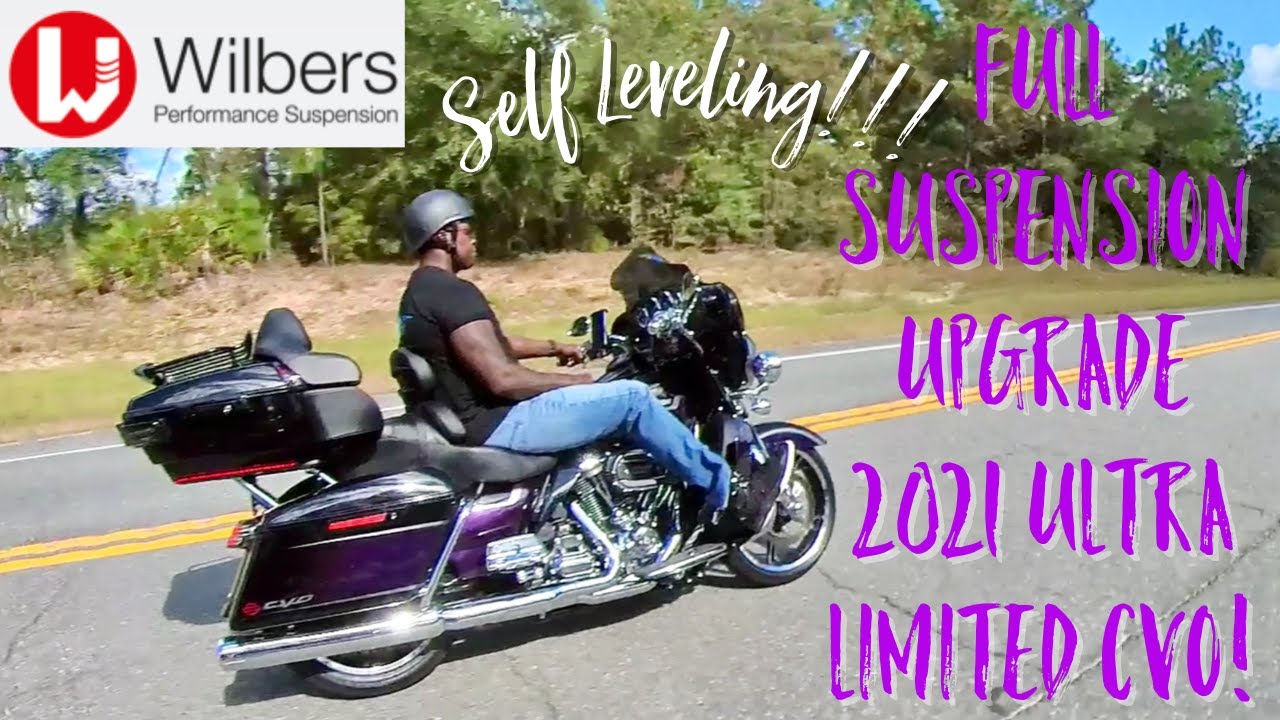 Wilbers Suspension Upgrade For My Harley Davidson 2021 Ultra Limited CVO - Extremely Impressive!!!!!