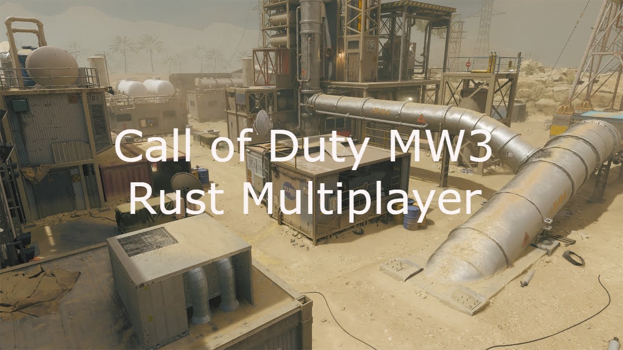Call of Duty MW3 Multiplayer Rust Deathmatch PS5 Gameplay