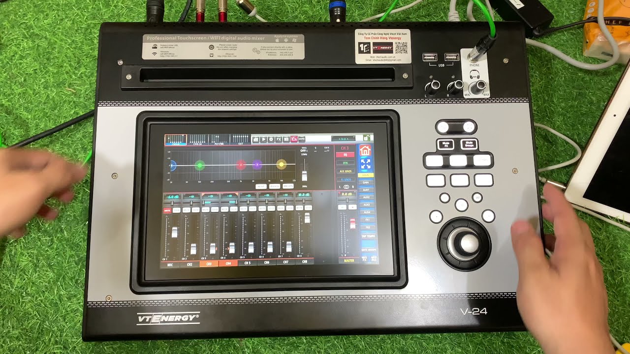 Chia sẻ về Mixer Digital VTE 24 rất hay trong tầm giá