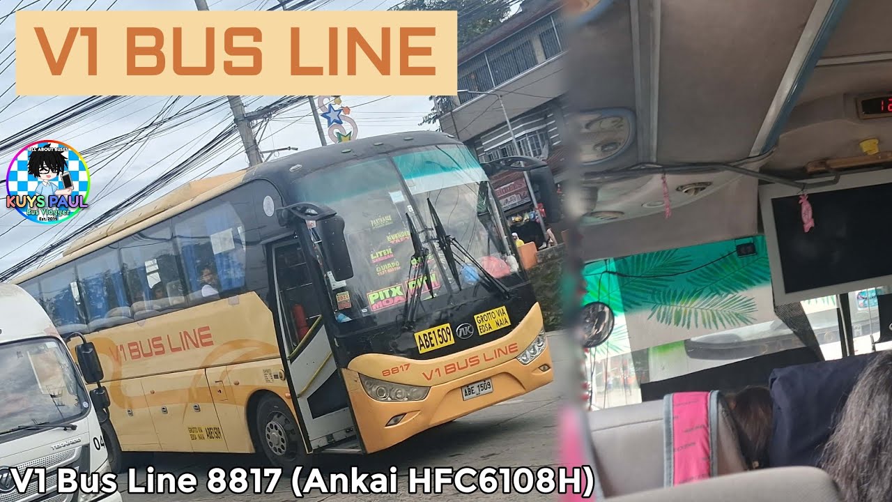 ONBOARD!! Bus Ride V1 Bus Line 8817 (Ankai HFC6108H) || STARMALL PALMERA - SM FAIRVIEW