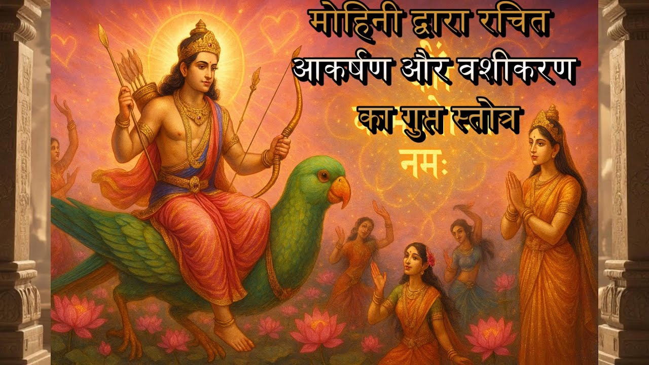 कामदेव स्तोत्र का रहस्य | मोहिनी द्वारा रचित आकर्षण और वशीकरण का गुप्त स्तोत्र | Kāmadeva Stotra