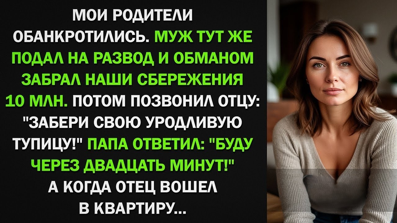 Родители обанкротились. Муж подал на развод: 