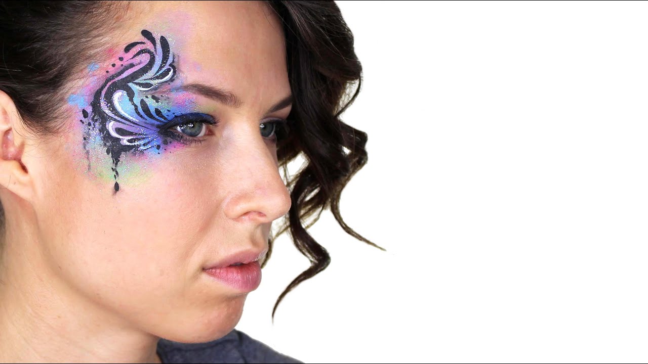Graffiti Splash Face Painting | Ashlea Henson