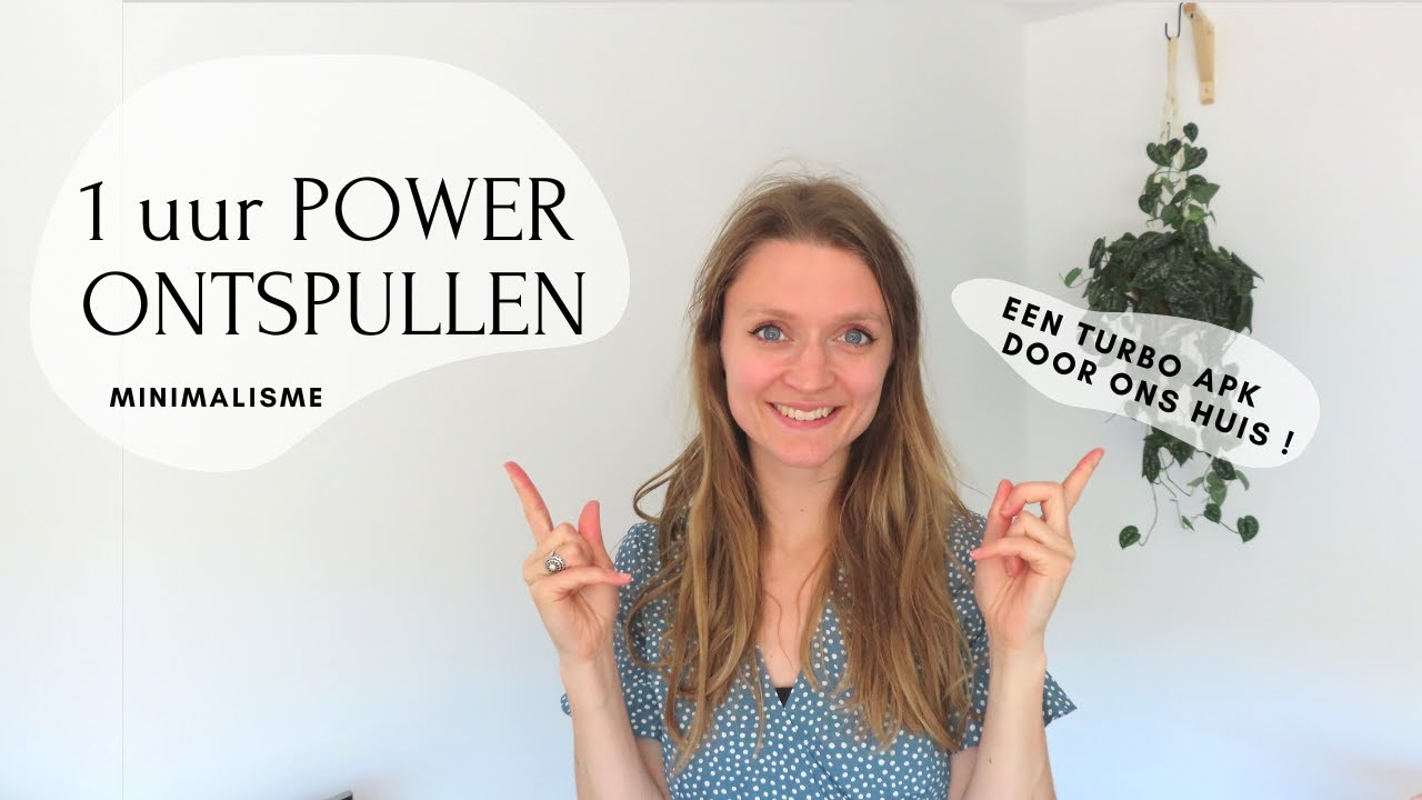SNELLE OPRUIM/DECLUTTER VAN MIJN HUIS | MINIMALISME