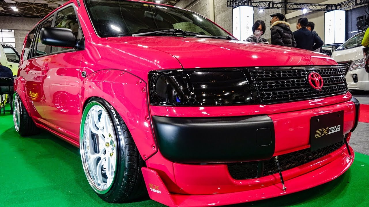(4K)EXTEND TOYOTA PROBOX P50 modified エクステンド プロボックス カスタム - OSAKA AUTO MESSE 2020