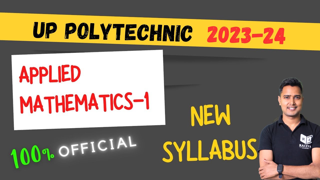 applied mathematics/applied mathematics 1st semester diploma/Applied Maths-1st Syllabus 2023-24