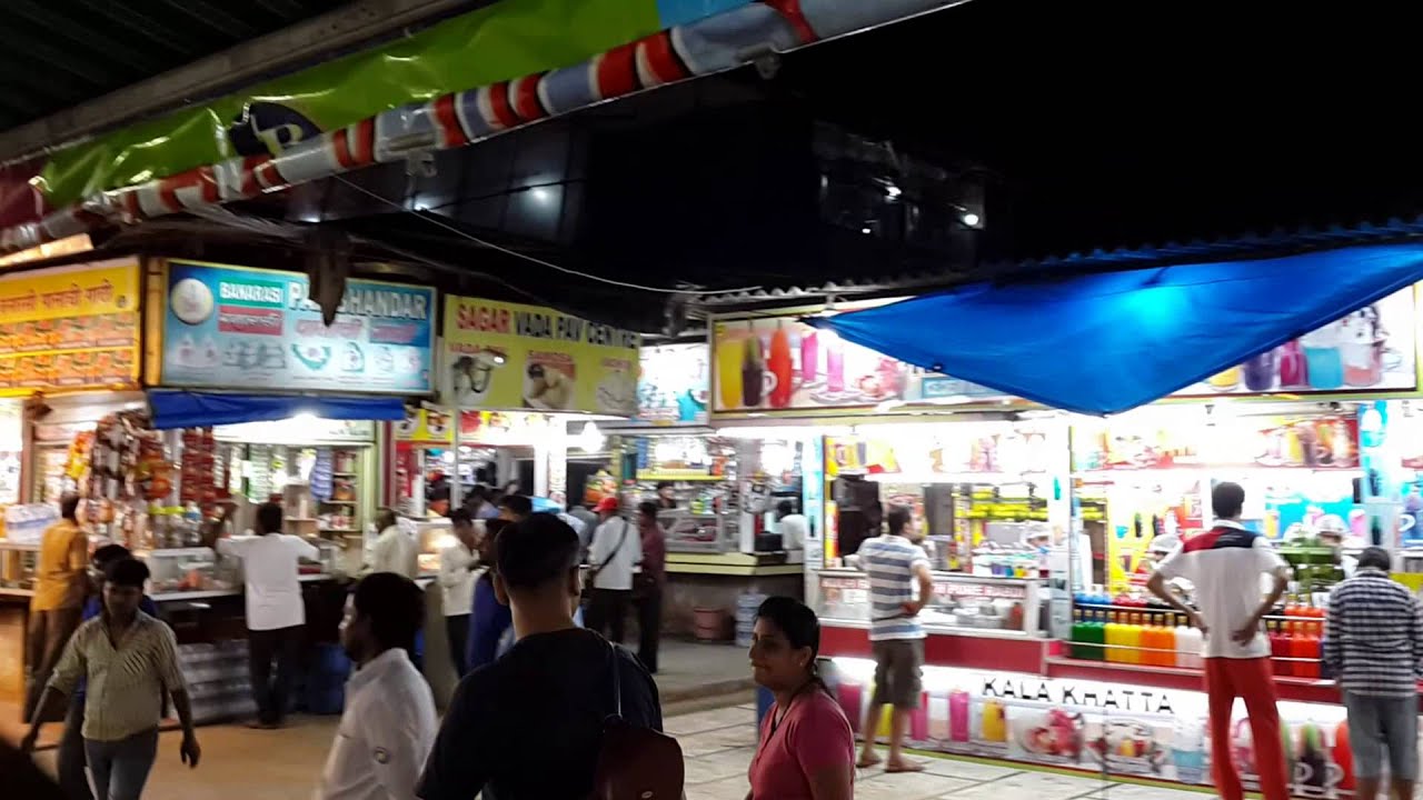 Juhu Beach Food Stalls