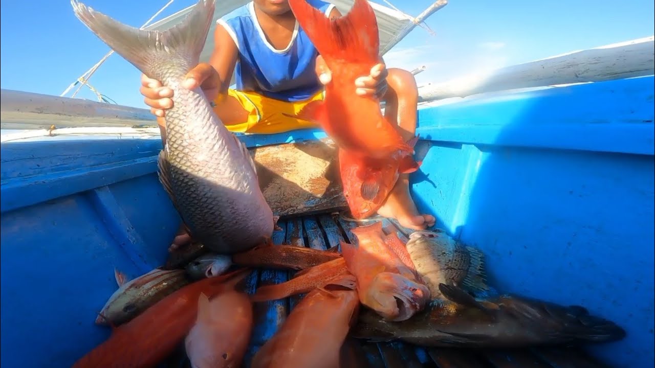 Walang pinalampas bawat kagat ng isda Kay wilmar|Jackpot kahit sa harap ng isla| Catch and sell