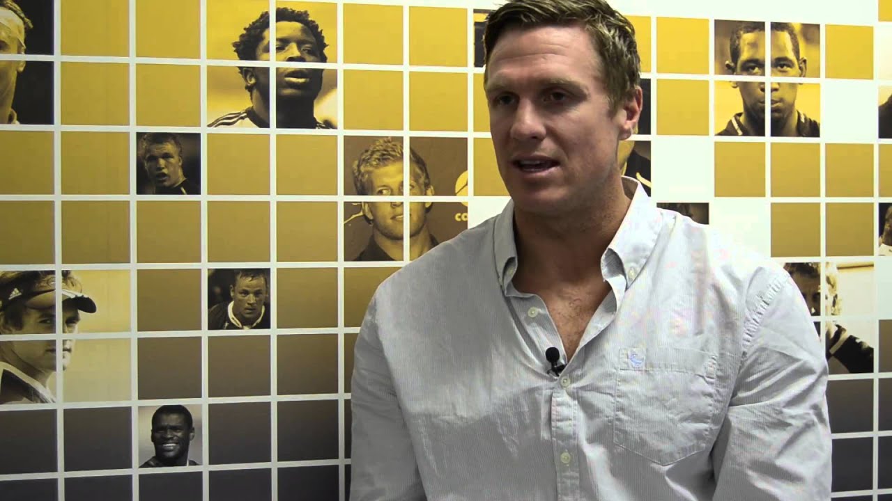 MyPlayers On The Sidelines with Springbok captain Jean de Villiers