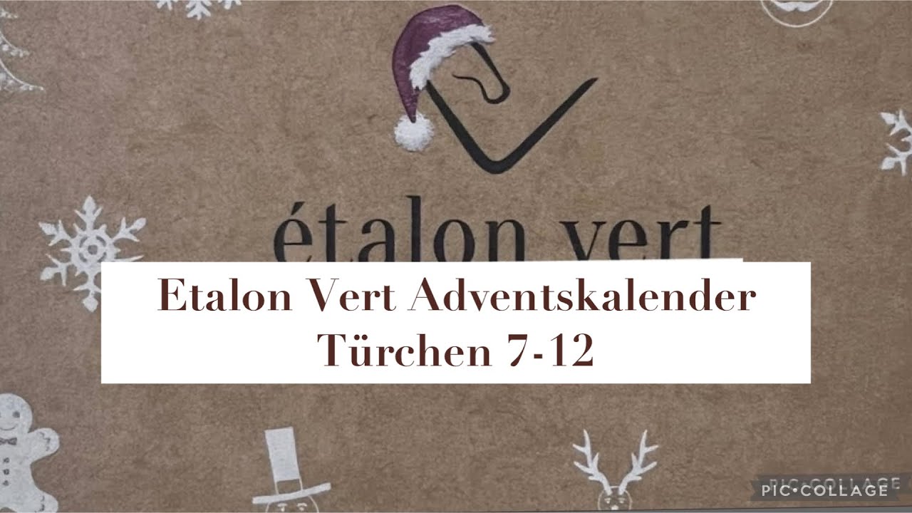 Étalon Vert Adventskalender Türchen 7-12