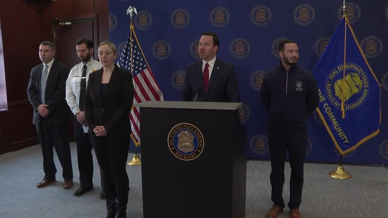 Buffalo Police provide update on double homicide in Allentown