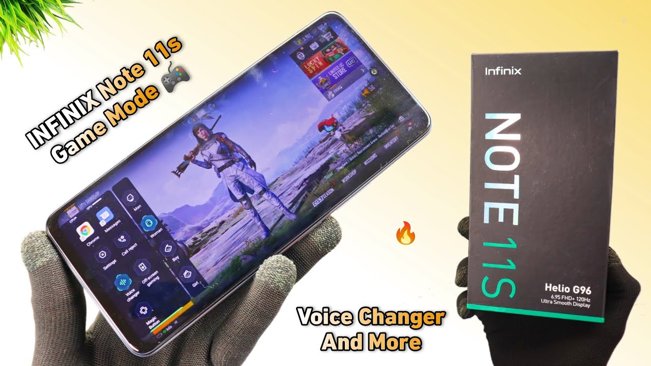 Infinix Note 11s Game Mode |Voice Changer And More Features|