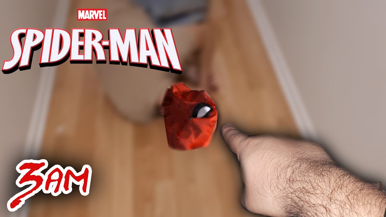 UNMASKING SPIDER-MAN AT 3 AM! (HE CAME AFTER ME)